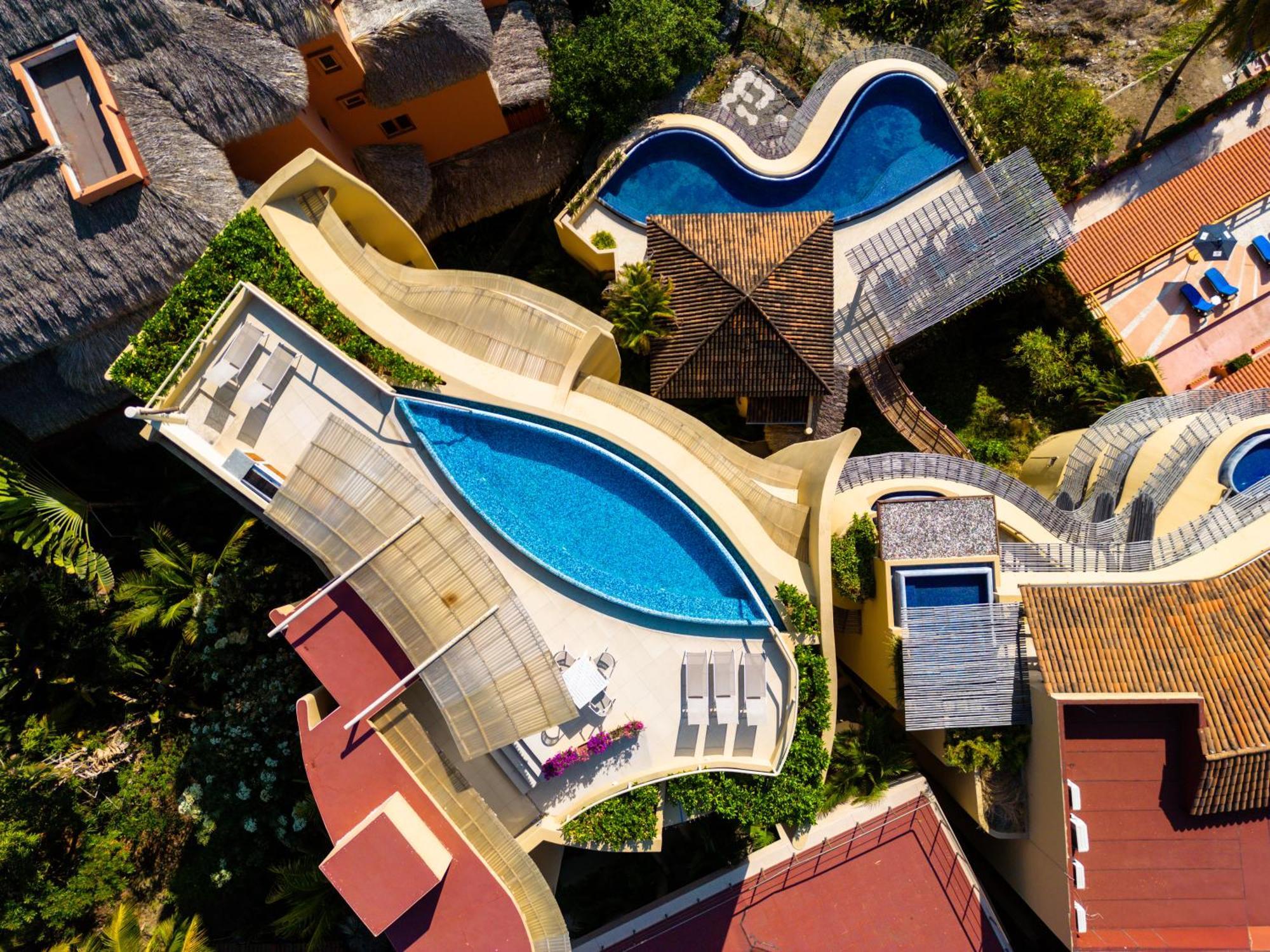 Villas Kaukan By Tasman Zihuatanejo Exteriör bild